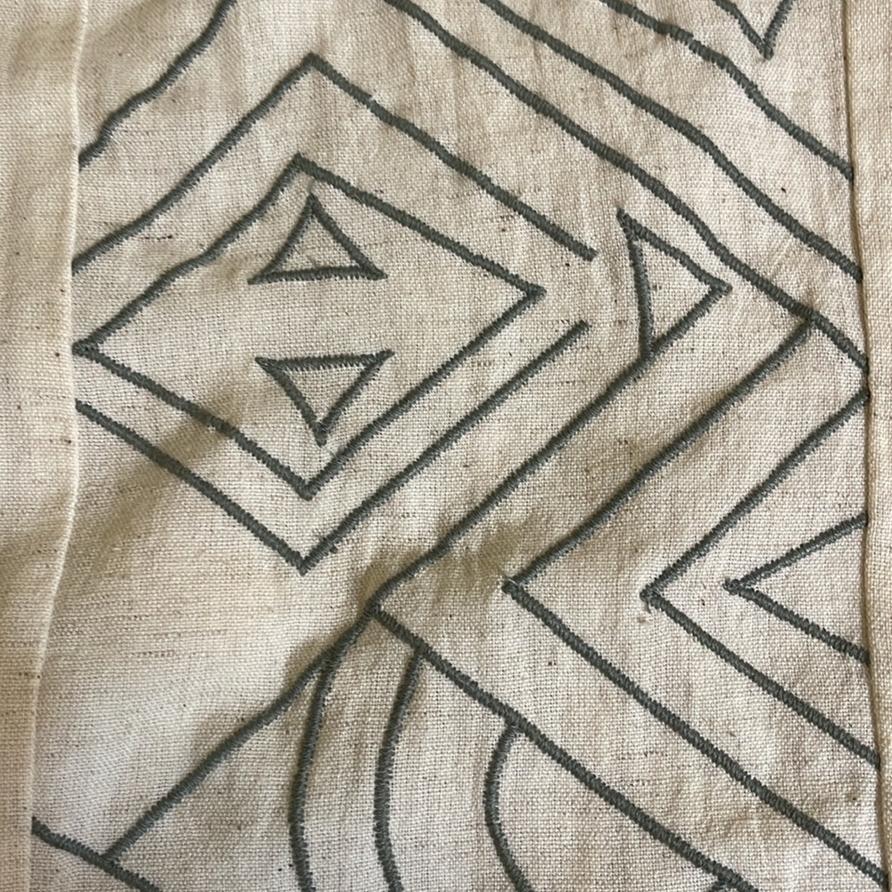 NWT World Market Kaftan | One Size | Natural Cotton - Picture 6 of 6